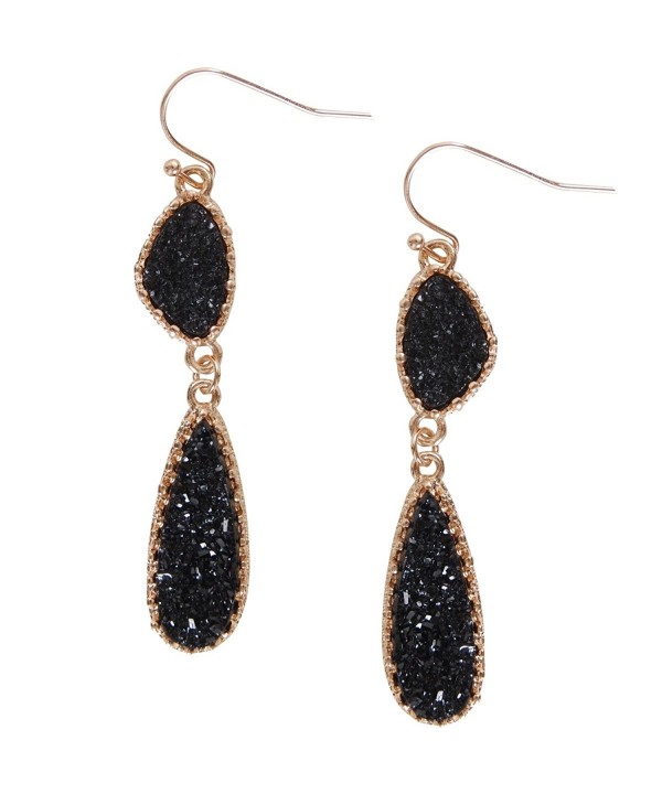 Humble Chic Simulated Druzy Dangles