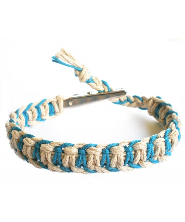 Adjustable Alligator Clip Natural Bracelet