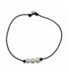 Cultured Freshwater Necklace Genuine Jewelry Black