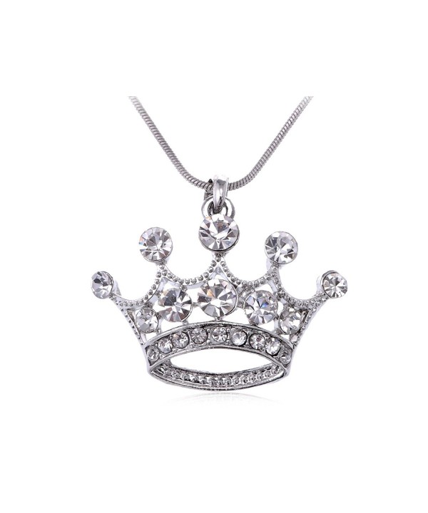 Alilang Crystal Rhinestone Emperor Necklace