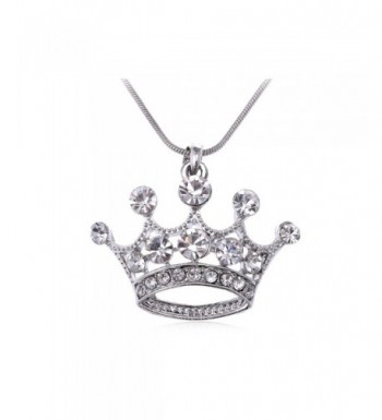 Alilang Crystal Rhinestone Emperor Necklace