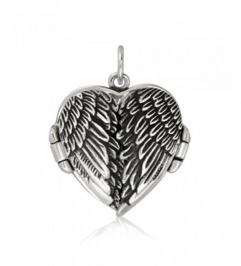 WithLoveSilver Sterling Silver Feather Pendant