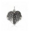 WithLoveSilver Sterling Silver Feather Pendant
