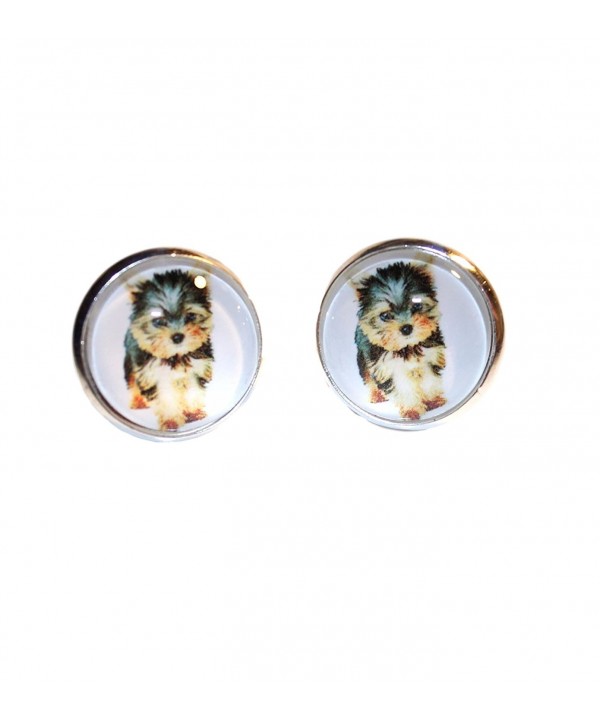 Yorkie Yorkshire Terrier Post Earrings