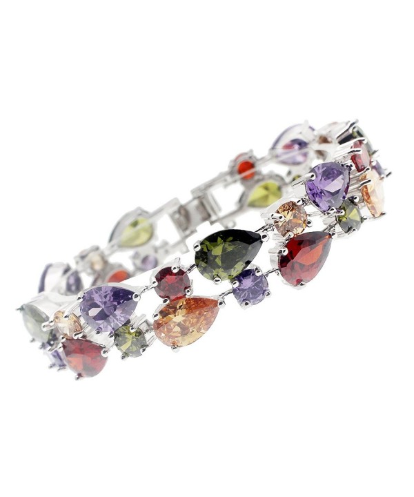 Bracelets Gemstone Sterling Silver Morganite