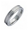 MJ Tungsten Carbide Hammered Polished