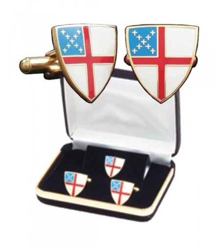 B 42 C Episcopal Shield Cuff Lapel