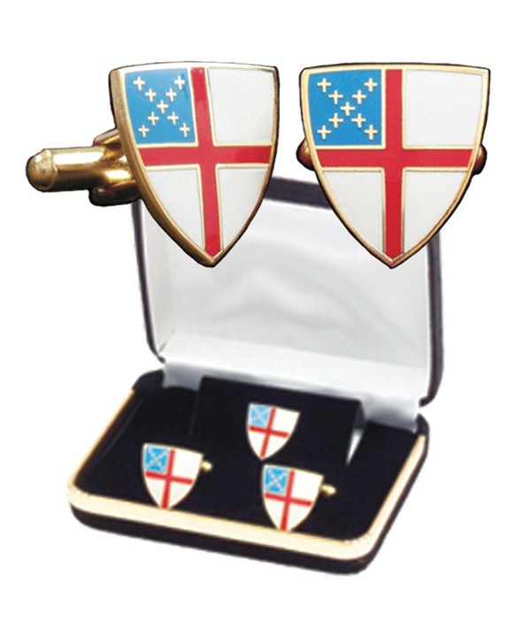 B 42 C Episcopal Shield Cuff Lapel