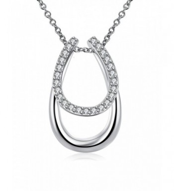 Godyce Horseshoe Pendant Necklace Sterling