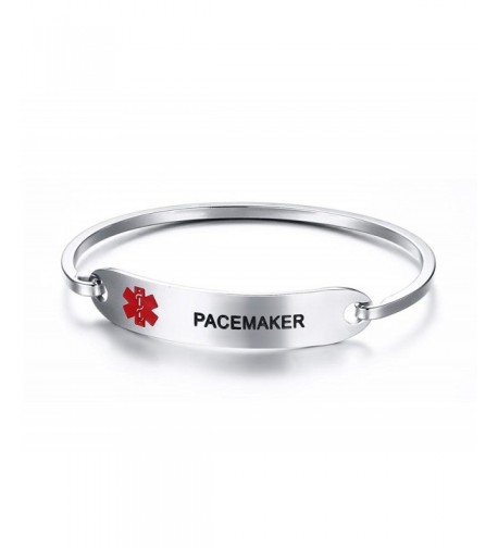 PJ Pacemaker Medical Bracelets Engraving