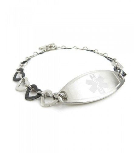 MyIDDr Pre Engraved Customized Pacemaker Bracelet