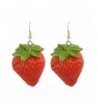 Feelontop Fashion Strawberry Earrings Jewelry