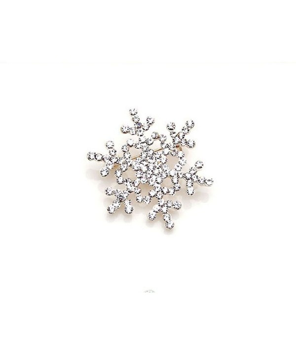 Welcomeuni Fashion Crystal Rhinestone Snowflake