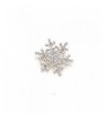 Welcomeuni Fashion Crystal Rhinestone Snowflake