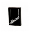 Name Necklace Ariana White Plated