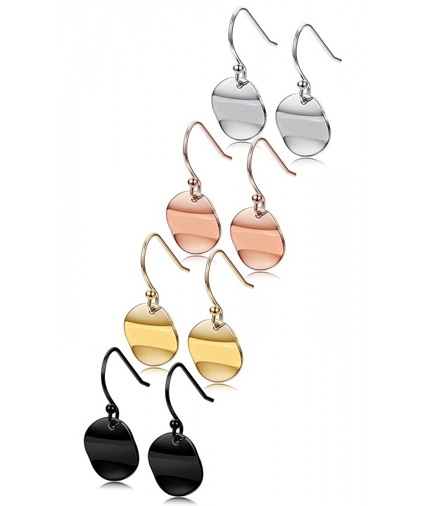 Jstyle Pairs Stainless Dangle Earrings