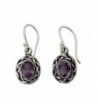 NOVICA Sterling Silver Amethyst Earrings