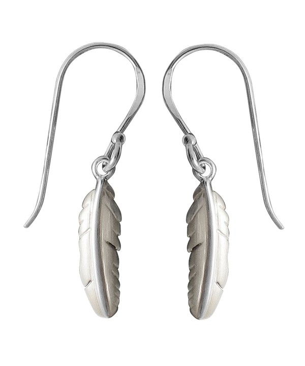 Boma Sterling Silver Feather Earrings