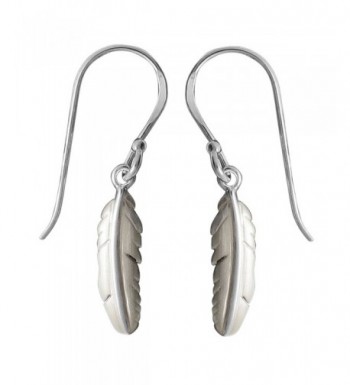 Boma Sterling Silver Feather Earrings