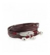 Genuine Leather Bracelet Pendant JOYMIAO