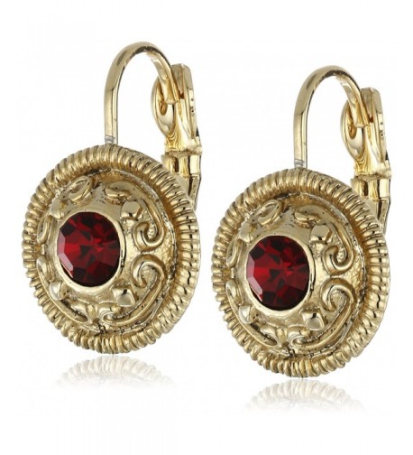 1928 Jewelry Gold Tone Drop Earrings