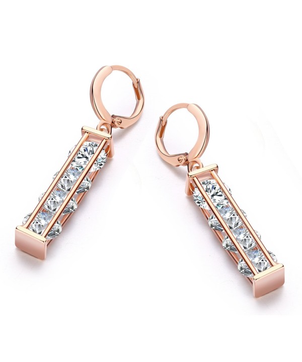 SBLING Plated Cubic Zirconia Earrings