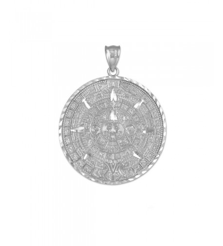 Sterling Aztec Mayan Calendar Millimeters