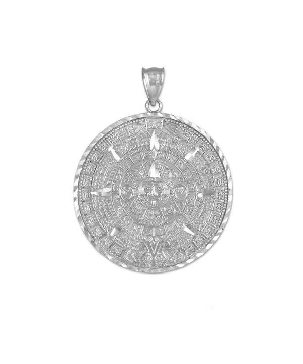 Sterling Aztec Mayan Calendar Millimeters