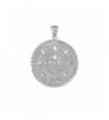 Sterling Aztec Mayan Calendar Millimeters