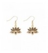 MANZHEN Flower Blossom Earrings Abalone