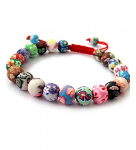 Polymer Beads Buddhist Prayer Bracelet