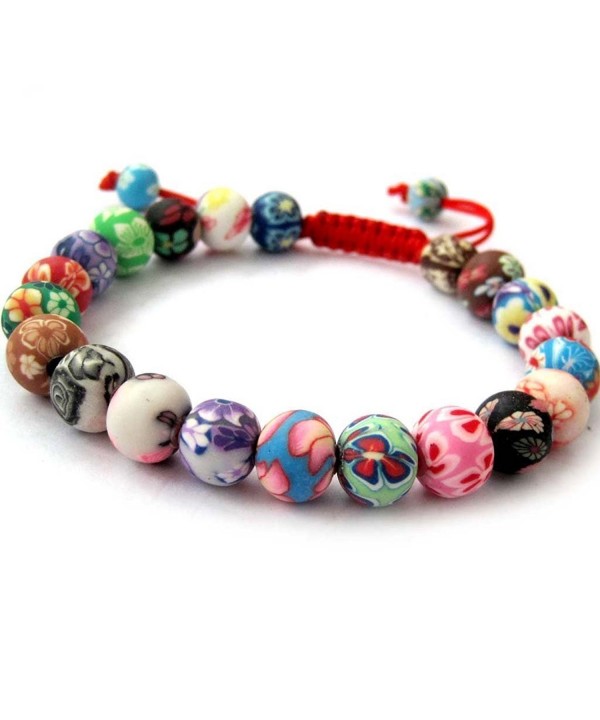 Polymer Beads Buddhist Prayer Bracelet