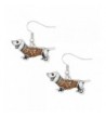 Liavys Wiener Dog Fashionable Earrings