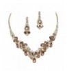 Elegant V Shaped Garland Bridesmaid Necklace