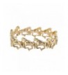 Lux Accessories Goldtone Running Bracelet
