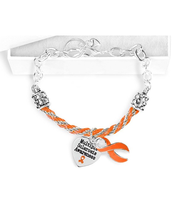 Multiple Sclerosis Awareness Partial Bracelet