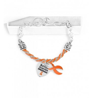 Multiple Sclerosis Awareness Partial Bracelet