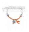 Multiple Sclerosis Awareness Partial Bracelet