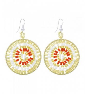 Handmade Bohemian Earrings Beadwork Jewelry