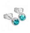 SilberDream Zirkonia turquoise Sterling SDO503T