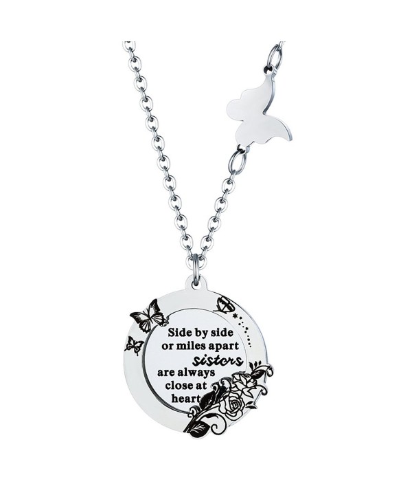 Friend Necklace Miles Sister Friendship