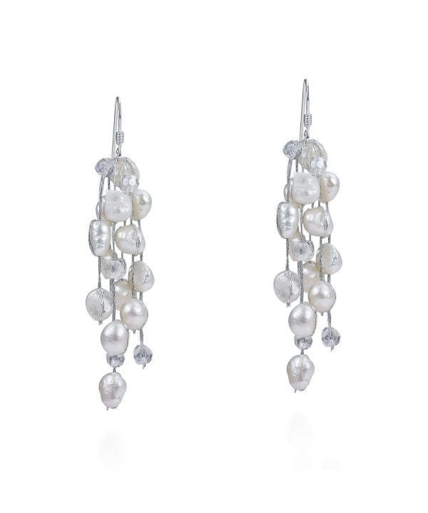 Striking Waterfall Cultured Freshwater Sterling Striking Waterfall Cultured Freshwater Sterling