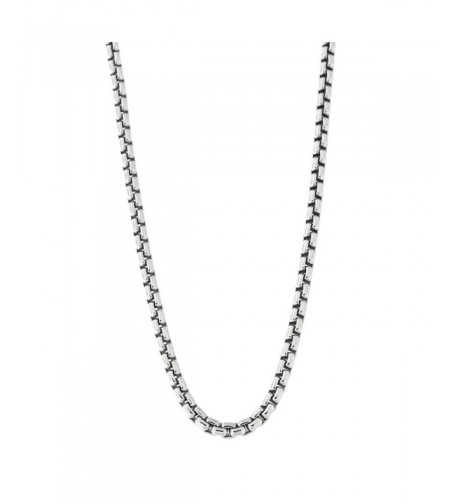 Solid Sterling Silver thick Necklace