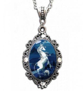 Alkemie Unicorn Pendant Necklace Sparkles