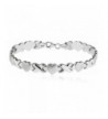 SilverLuxe Rhodium Plated Sterling Bracelet