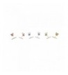 HONEYCAT Skinny Midi Earrings Silver