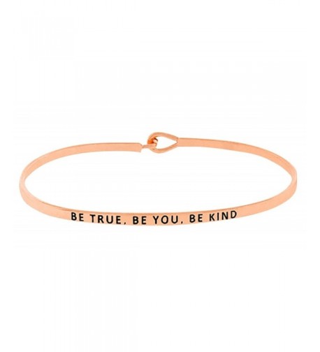 Inspirational Positive Message Engraved Bracelet