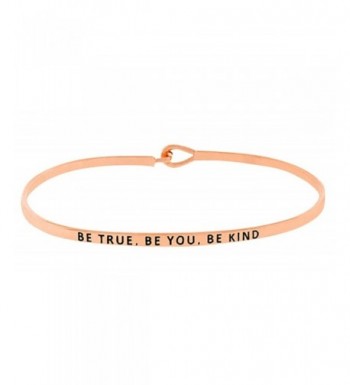 Inspirational Positive Message Engraved Bracelet