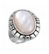 Simulated Mother Pearl Sterling Silver