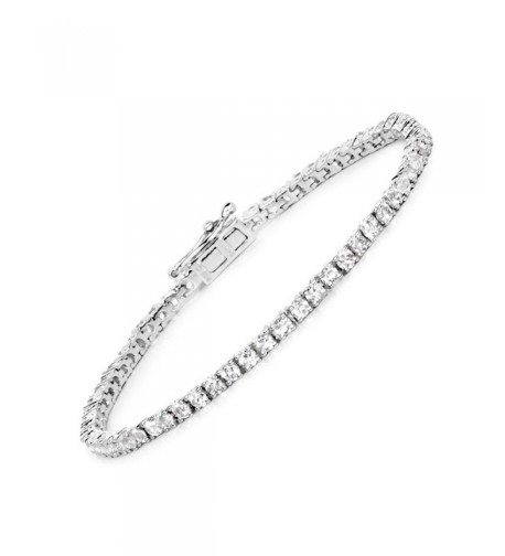 Carat Genuine Sterling Silver Bracelet